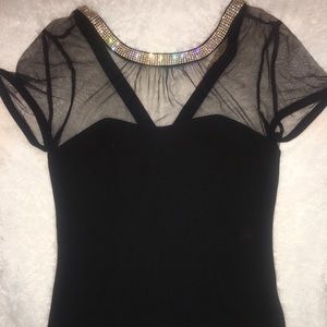 Windsor formal shirt with diamonds on neck